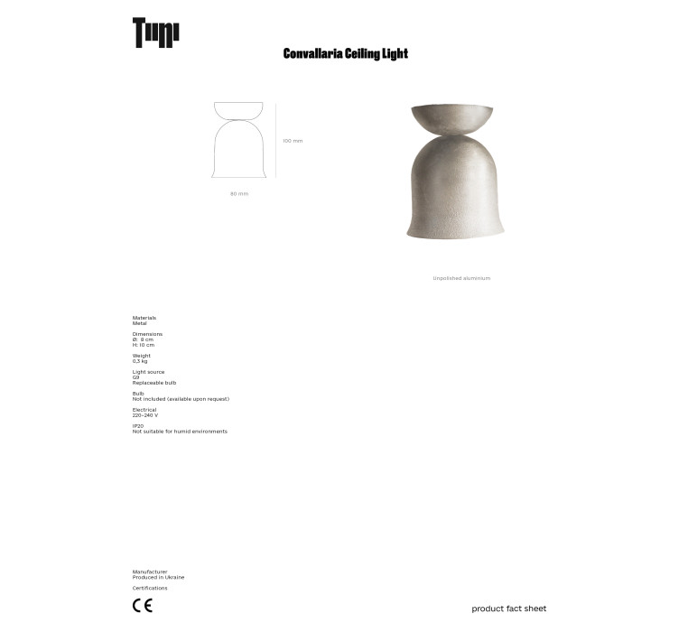 Потолочный светильник Convallaria4